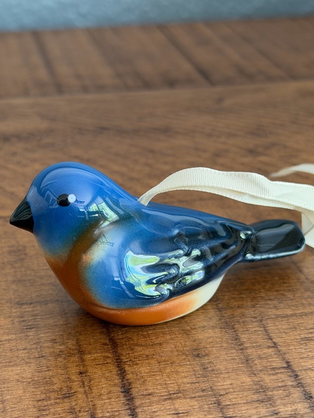 Longaberger Collectors Club Backyard Bird Eastern Blue Bird Ornament for Tree